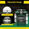 Professional Hand Crank Operated Jewelry Rolling Mill Machine for Gold & Silver Wire/Sheet/Strip, Adjustable Rollers (0.01-18mm)