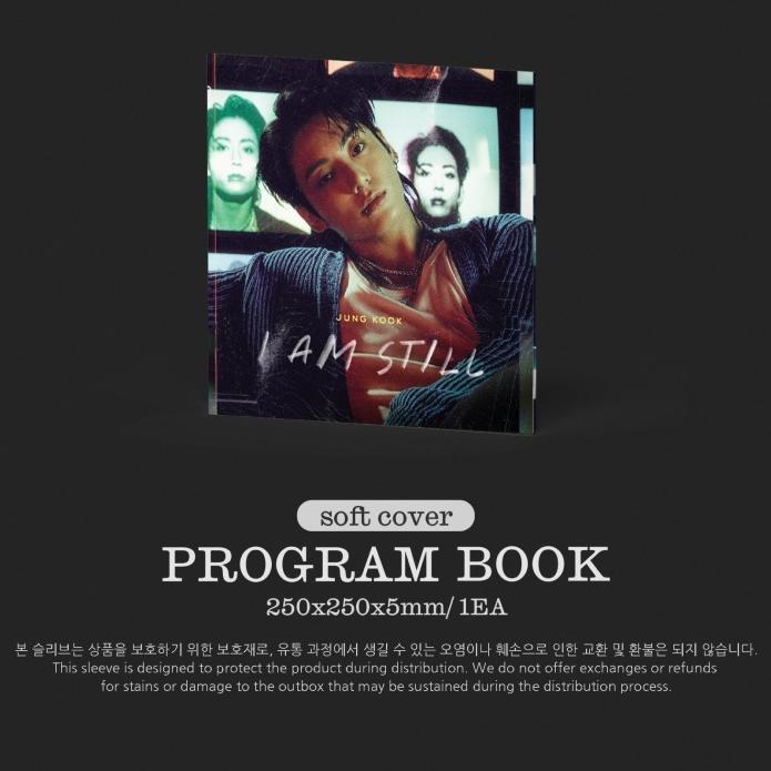 Pre-order JUNG KOOK I AM STILL Program Book KOR Ver.