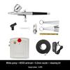 Auto-Stop Double-Action Airbrush Kit for Model Painting, Nail Art, and Tattoos