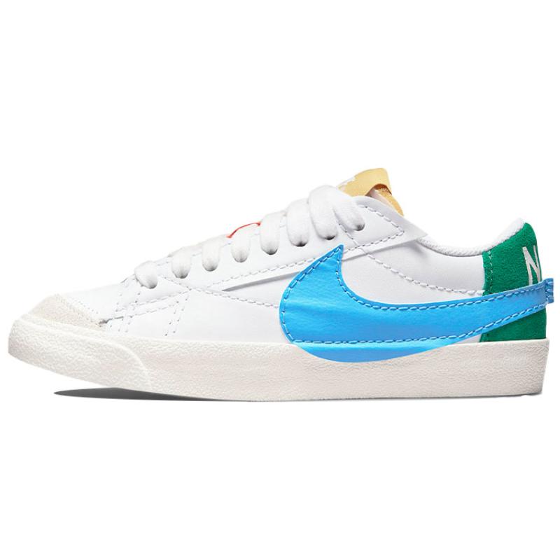 Nike Blazer Low 77 Jumbo Mismatch Women's Sneakers Skateboard Shoes DQ1470-100