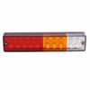 2pcs LED 12V/24V Tail Light Waterproof Car Truck Trailer Camper Van Stop Brake Rear Reverse Indicator Lights Turn Signal Lamp