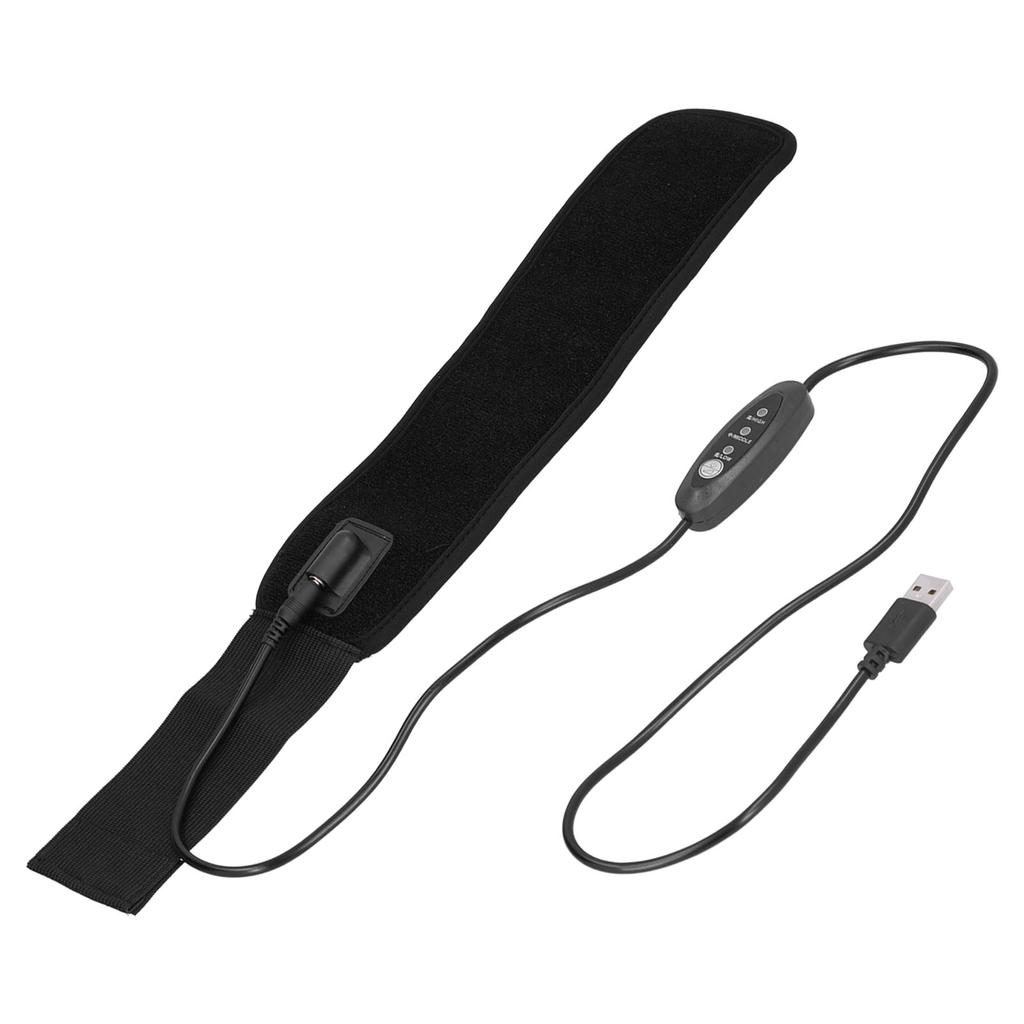 Elektrický ohřívač objektivu USB vyhřívací pás 3 úrovně teploty 5 V 6,5 W pro odmlžování a odmrazování