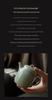 Moonlit Retro Ceramic Teapot with Infuser - New Chinese Style Single Pot for Home Use, Filter Holes for Tea Brewing.