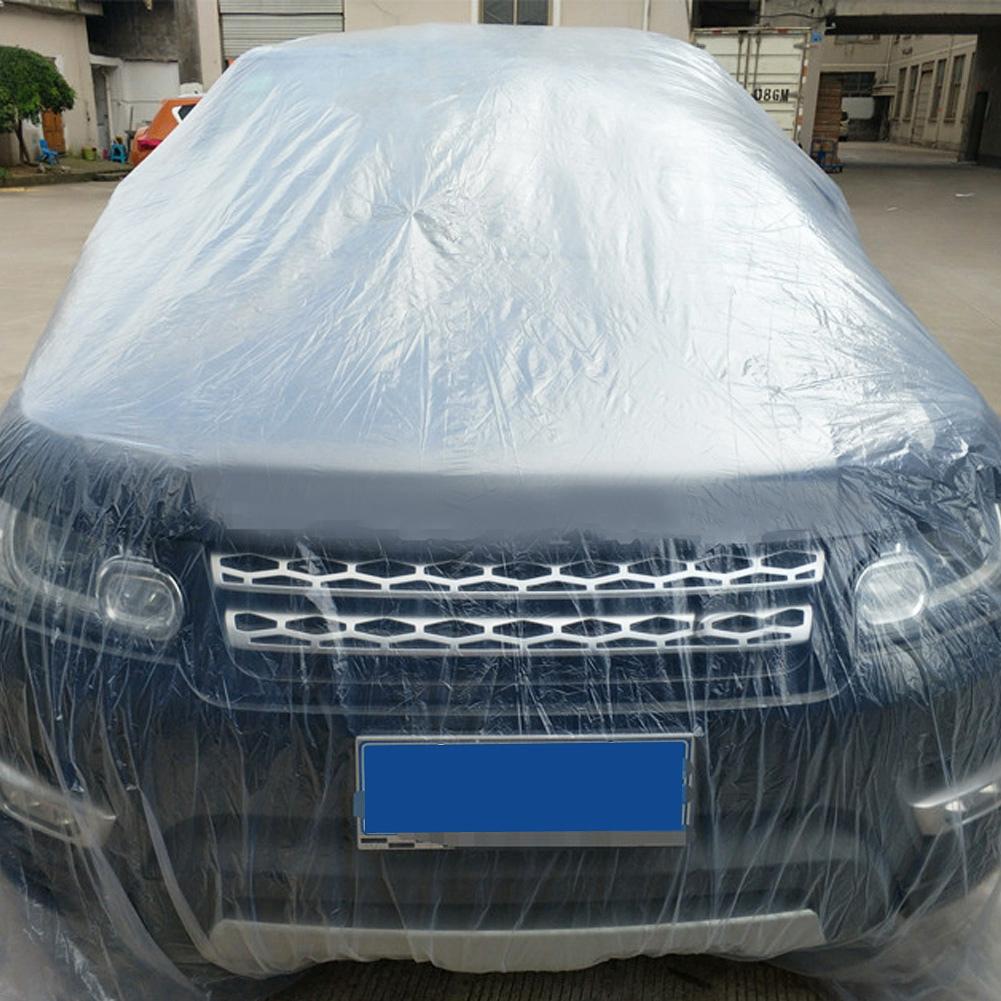 1Pcs Car Cover Outdoor Waterproof  Dust Rain Snow Resistant Protection Temporary Disposable