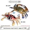 Marine Animal Simulation Model Figures: Shark, Dolphin, Hammerhead, Crab, Squid, Starfish for Kids' Education
