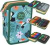 Coolpack Three-Compartment Pencil Case Toucan Equipment