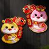 Three-dimensional New Year Wall Stickers Chinese Style Window Sticker  Spring Festival