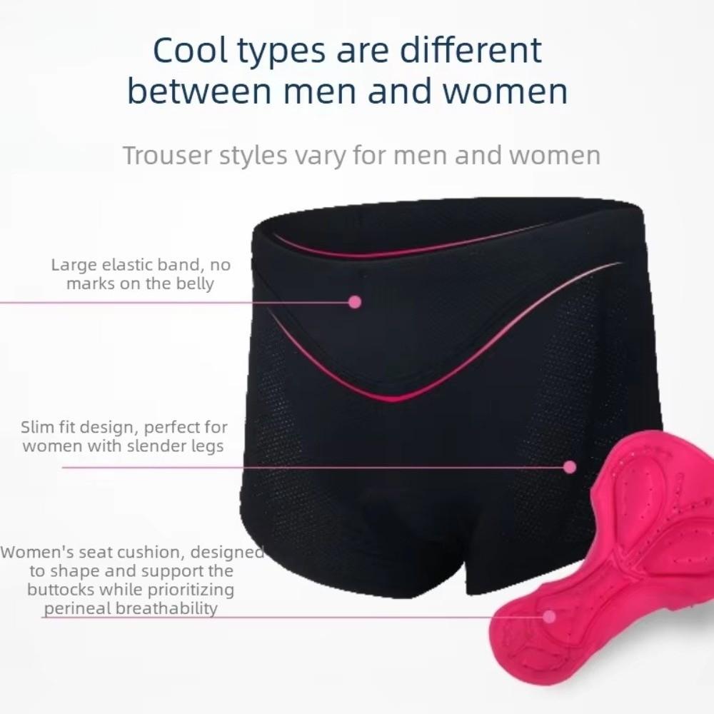 Pantaloncini da Ciclismo Traspiranti che Assorbono il Sudore Sottopantaloncini da Bici Pantaloncini MTB Biancheria Intima da Ciclismo Bicicletta da Strada