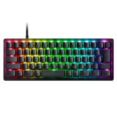 Razer Huntsman V3 Pro Mini JP med Rapid Analog Gaming Tastatur med Rapid Triggers og Justerbar Analog Optisk Justerbar 40G Aktivering Japansk