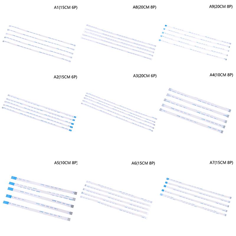 5Pcs Laptop Switch Cable for ASUS HP Boot Line 6/8 Pin Power Button Flex Connector Cable