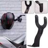 Black Motorcycle Helmet Rack Wall Mounted Hat Storage Rack Safety Helmet Hanging Rack Hook