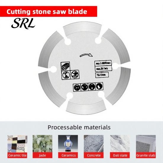 Home Renovation Cutting Tools 7Pcs 3-inch Angle Grinder Disc Set for Metal Wood Tile, Resin/Steel Grinding Thin Plate Cutter Wheel with 10mm