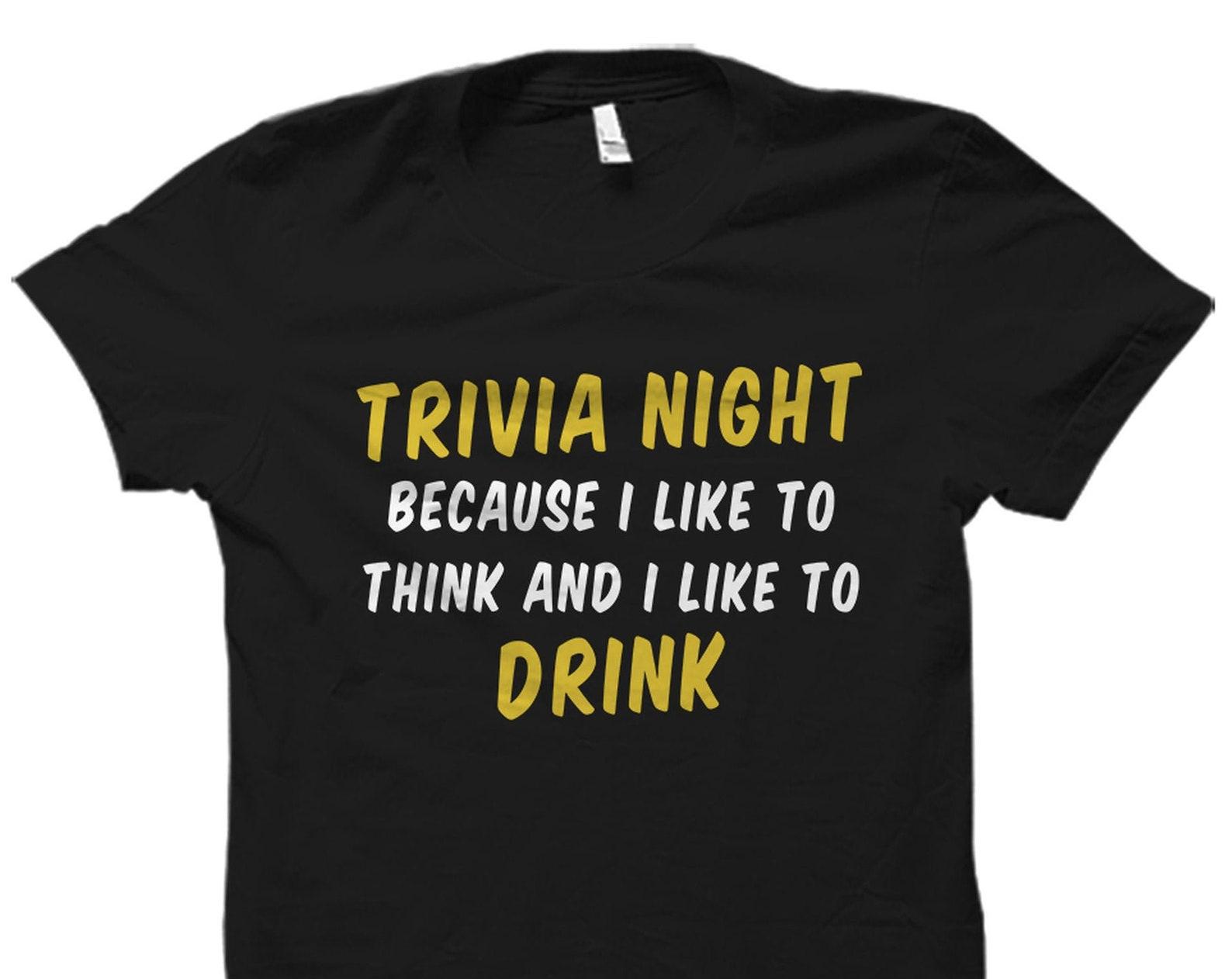 Trivia Night Shirt. Trivia Gift. Trivia Shirt. Game Night Shirt. Game Night Gift. Trivia Lover Gift. Trivia Lover Shirt #OS5843 2XL