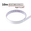 Self Adhesive Metric Measure Tape Vinyl Silver Ruler For Sewing Machine Sticker