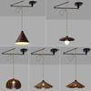 Retro Movable Rotating Arm Pendant Light Simple Modern Personalized Bar Droplight Japanese Folding Telescopic Bedroom Light