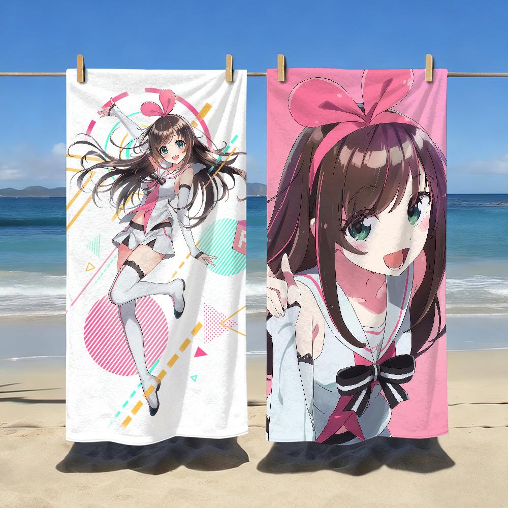 Musician Kizuna A-Ai Towel Sports Quick Dry Travel Camping Gear Sandproof Soft Light Large Beach Towel