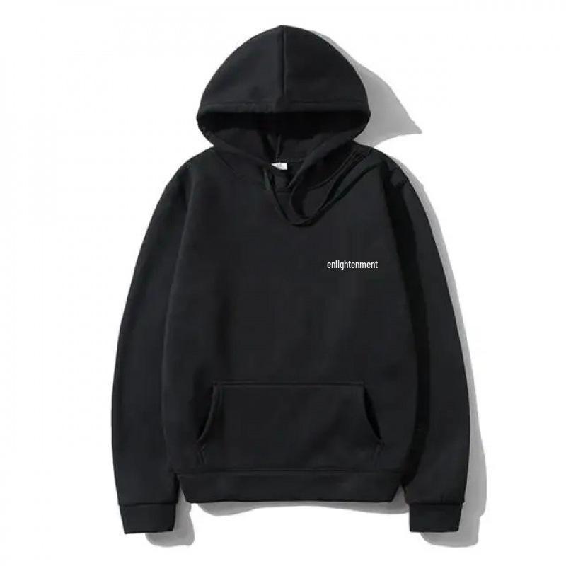 Men s Cross-Border Trade Hoodie - Autumn/Winter Plus Velvet Fashion, Sports Casual Outerwear M