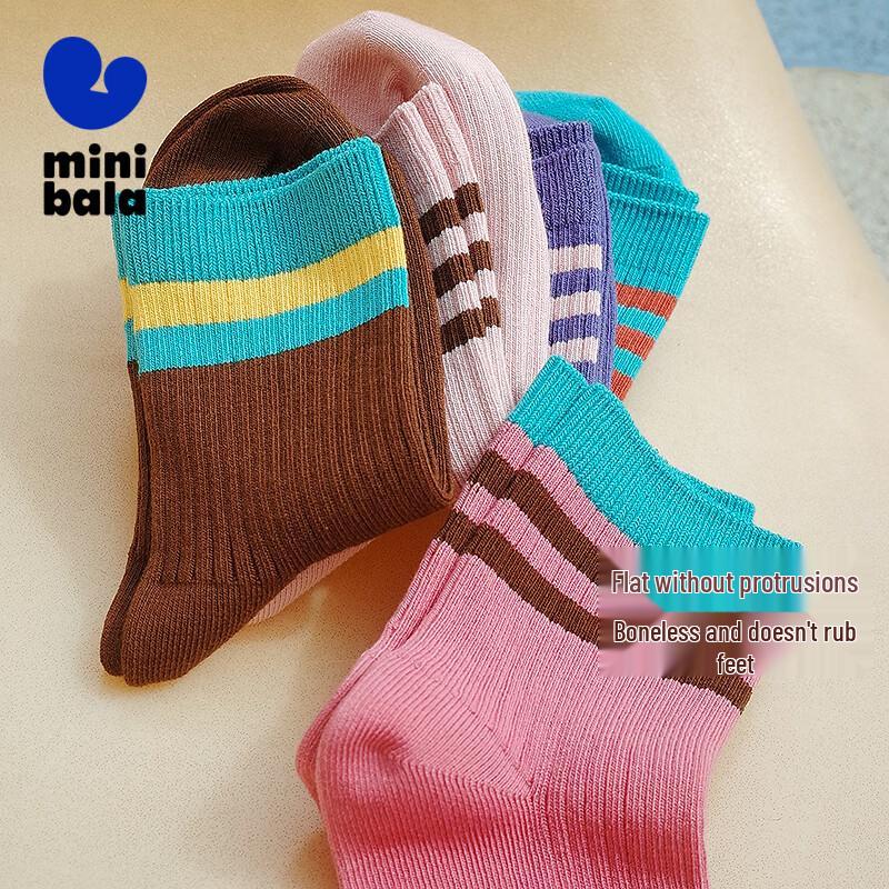 

Детские хлопковые носки до середины голени Balabala (Упаковка из 3 пар) 140