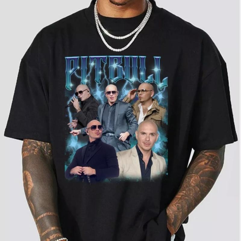 

Pitbull Bootleg T Shirt Dale Funny 5XL різнокольоровий