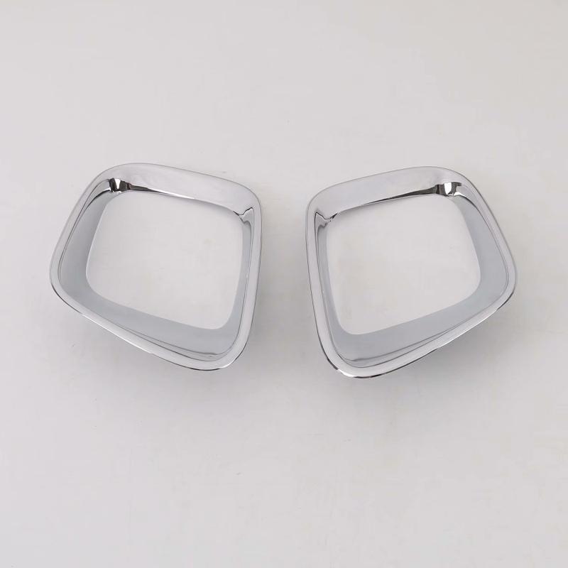 For Citroen C5 Aircross 2018 - ABS Chrome Front Rear bumper Fog Lights Lamp Cover Frame Auto Trim Exterior Kit Accessories