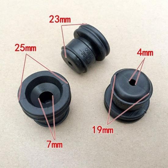 5PCS Engine Cover Rubber Pier Sleeve Fit For Toyota Vios Yaris Corolla Lebin