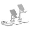 Universal Foldable Tablet & Phone Holder - Adjustable, Portable, Multi-Functional for Streaming & Watching