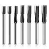 Door Keyhole Lengthened Slotting Milling Cutter Bottom Cutter Spiral Mortise Cutter Door Panel Daluo Electromechanical Woodworking Milling Cutter