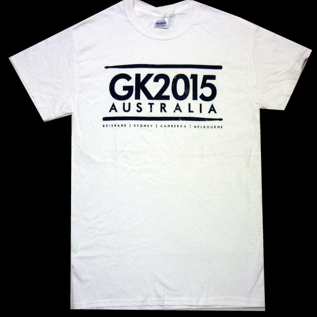 George Kollias Nile Drummer GK2015 Australia Tour Shirt S XL Metal T-shirt