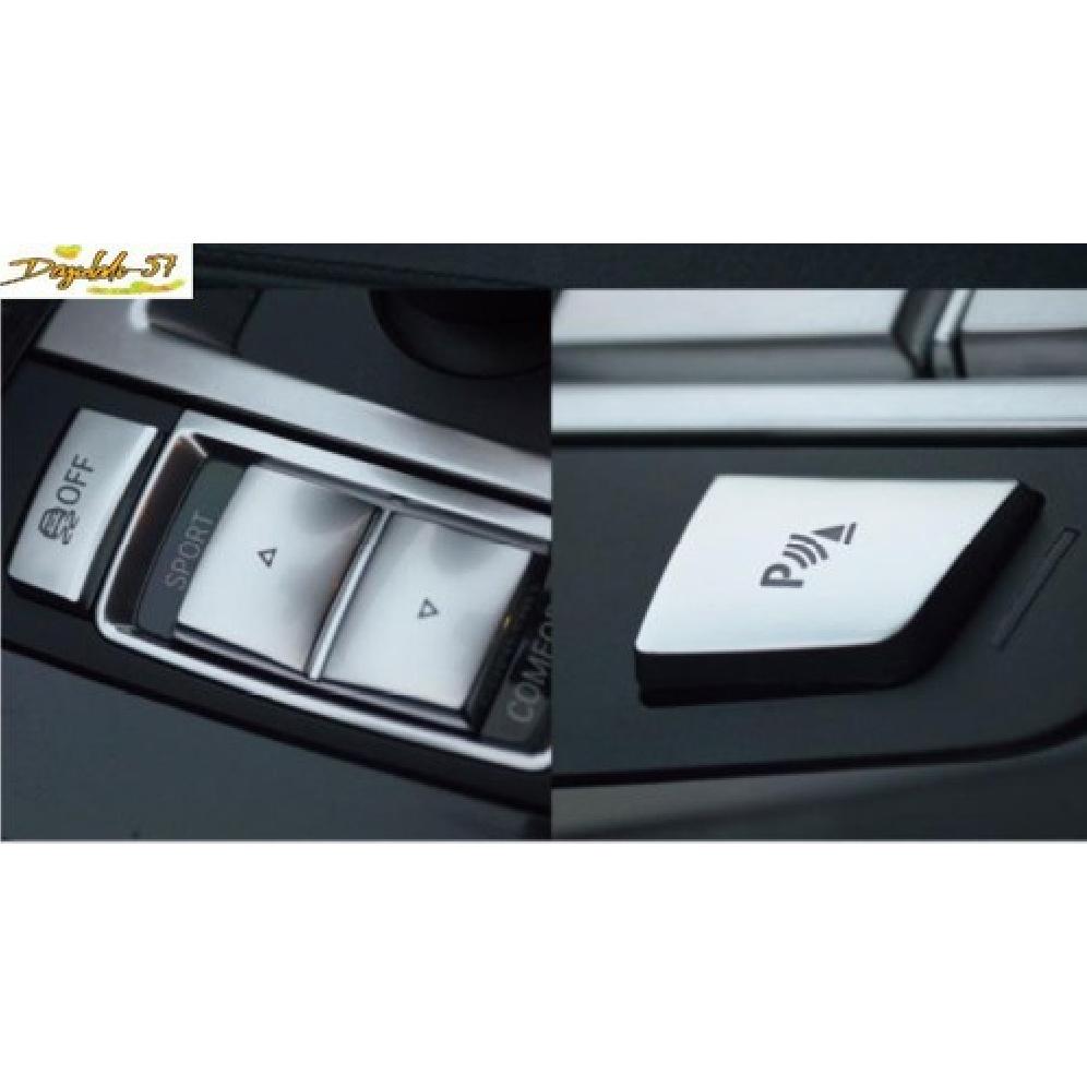 Gear Shift Position Button Cover Trim 3pcs For BMW X3 F25 2011-17 X4 F26 14-2017