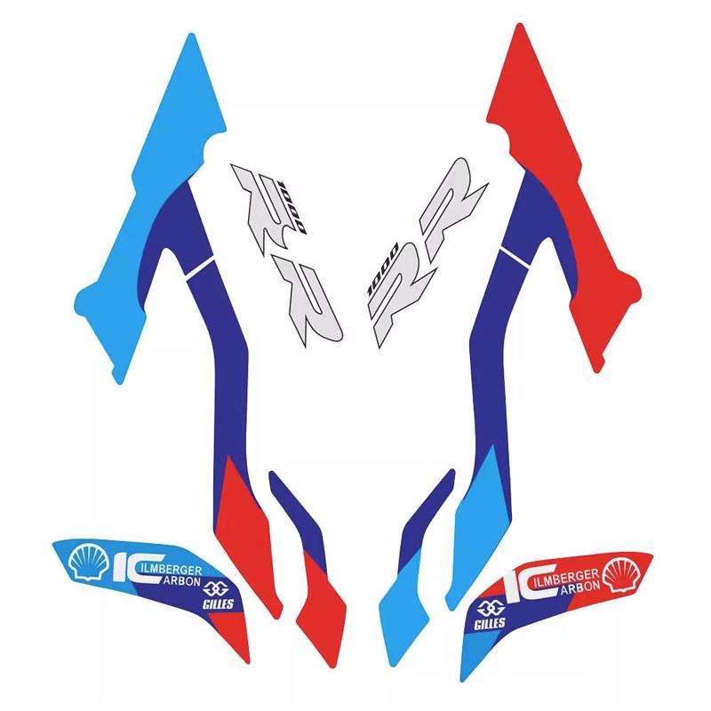 Motorcycle Accessories Decorative Decals M Complete Stickers for BMW S1000RR 2019-2023 2020 2021 2022 Complete Stickers Kit