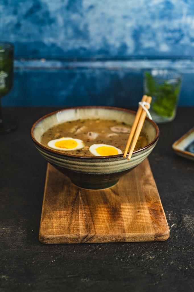 RAMEN NOodle Soup Bowl Deep Plate 1L Dinner Bowl 20cm
