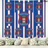 Carlisle United Wall Tapestry Aesthetic Wall Hanging Printed Fabric Blanket Decorative Tapestries for Bedroom Living Room Home Decor
