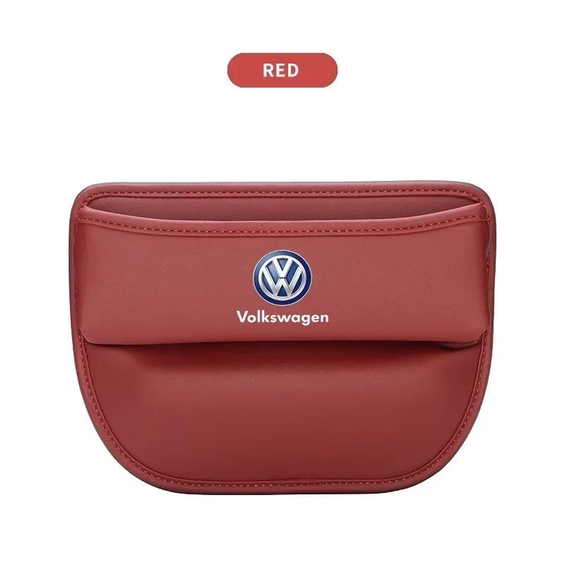 2026 Hot For Volkswagen VW Car Seat Crevice Gaps Storage Box Seat Organizer For Volkswagen CC Golf 4 6 7 GTI Tiguan Passat B5 B6