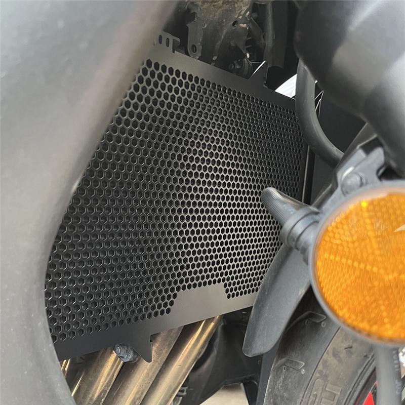 Motorcycle Radiator Guard Grille Cover Grill Mesh Parts Component For Honda CB650R CB650F CBR650R 2014-2019-A99D
