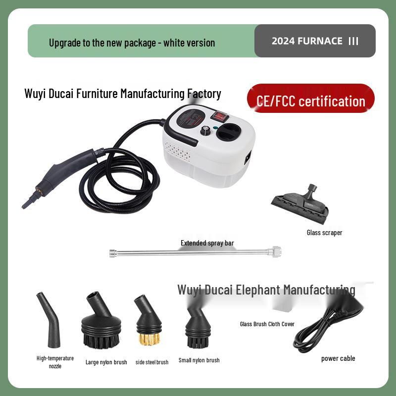 Portable High-Pressure Steam Cleaner for Kitchen Degreasing