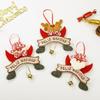 Cartoon Christmas Snowman Bell Ornament Christmas Tree Hanging Decoration  Home Xmas Decoration