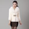 Autumn and winter new imitation rabbit fur short fur coat women's waist middle and old coat - 0 years old