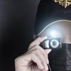 Luminous Flash Camera Pendant Necklace with Sound for Men & Women - Hip-Hop Retro Style