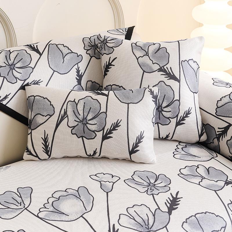 Summer Cool Sofa Cover  New Simple High-End Cool Sofa Seat Cushion Full Cover Sofa Towel