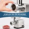 Household Use Meat Mincer Nut Aluminum Alloy Electric Meat Accessory for 8# Food Processing