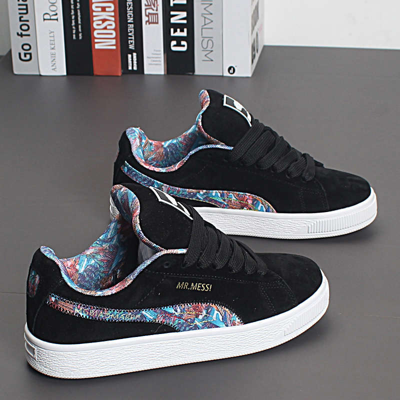 Retro Women's Bread Shoes Autumn Low-top Student Casual Shoes Soft-soled Versatile Board Shoes