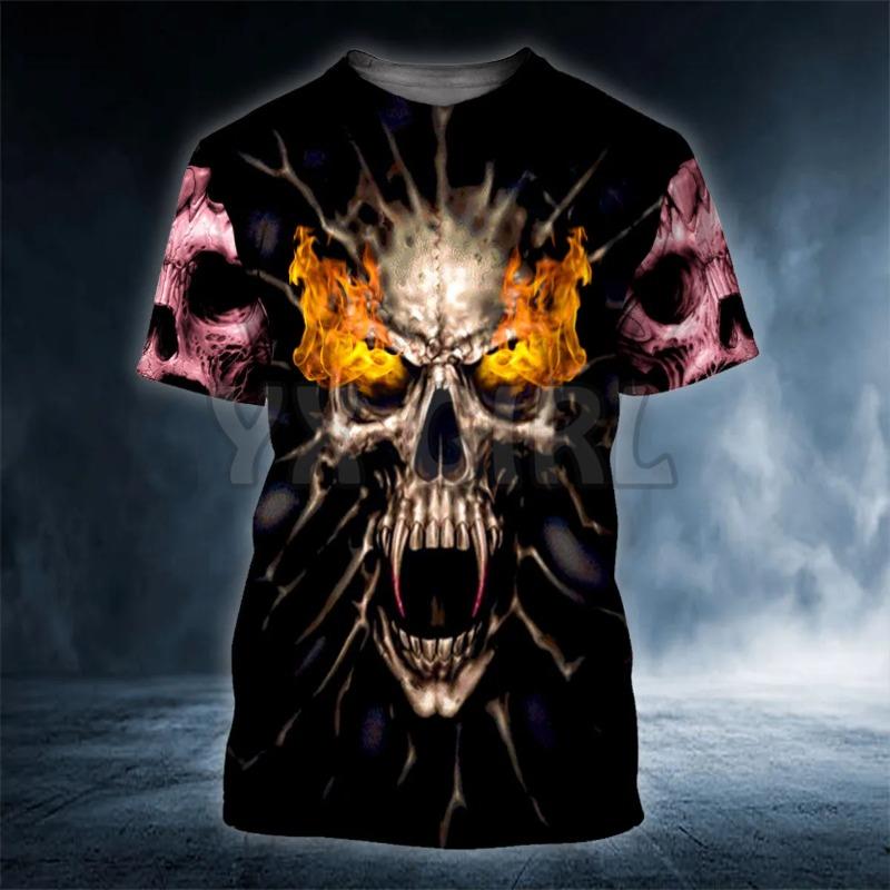 Men's T-Shirt Viking Compass Creative 3D Printed Pattern Design Summer Breathable Street Fashion