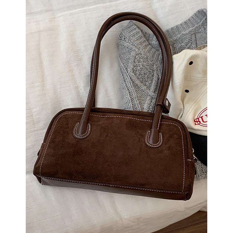 High-end Underarm Bag, Simple Hand-held Bowling Bag, Fashionable Single-shoulder Bag