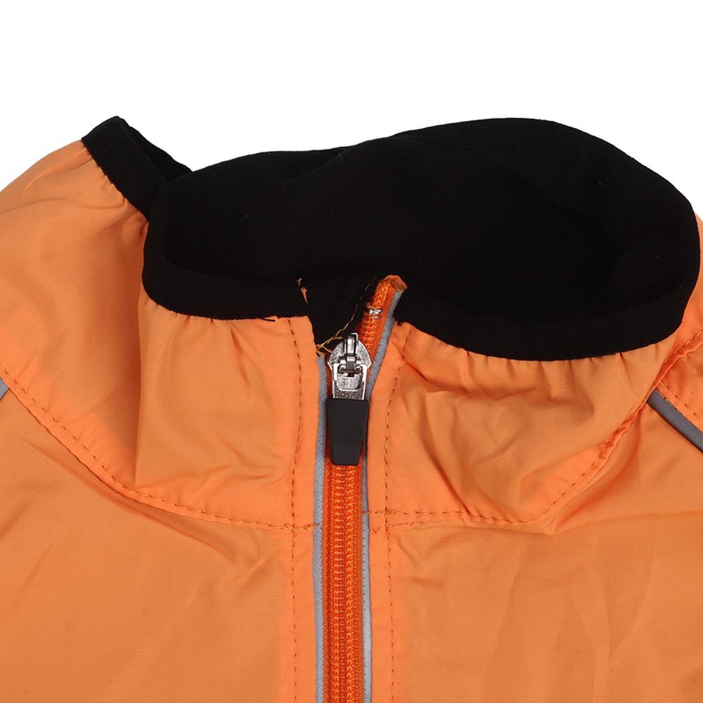 Orange Men Cycling Jacket Windproof Off Road Motorcycle Cycling Jacket Cycling Jacket  Road Cycling