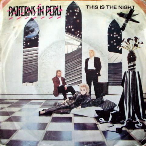 7inch Record PATTERNS IN PERU - This Is The Night YZ60 Vernon Bros 1986 UK Soul/Funk Used