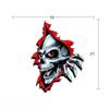 Personality 3D Skull Car Stickers Horror Skull Windshield Stickers Car Sticker for Motorcycle Car Decoration Car Accessories