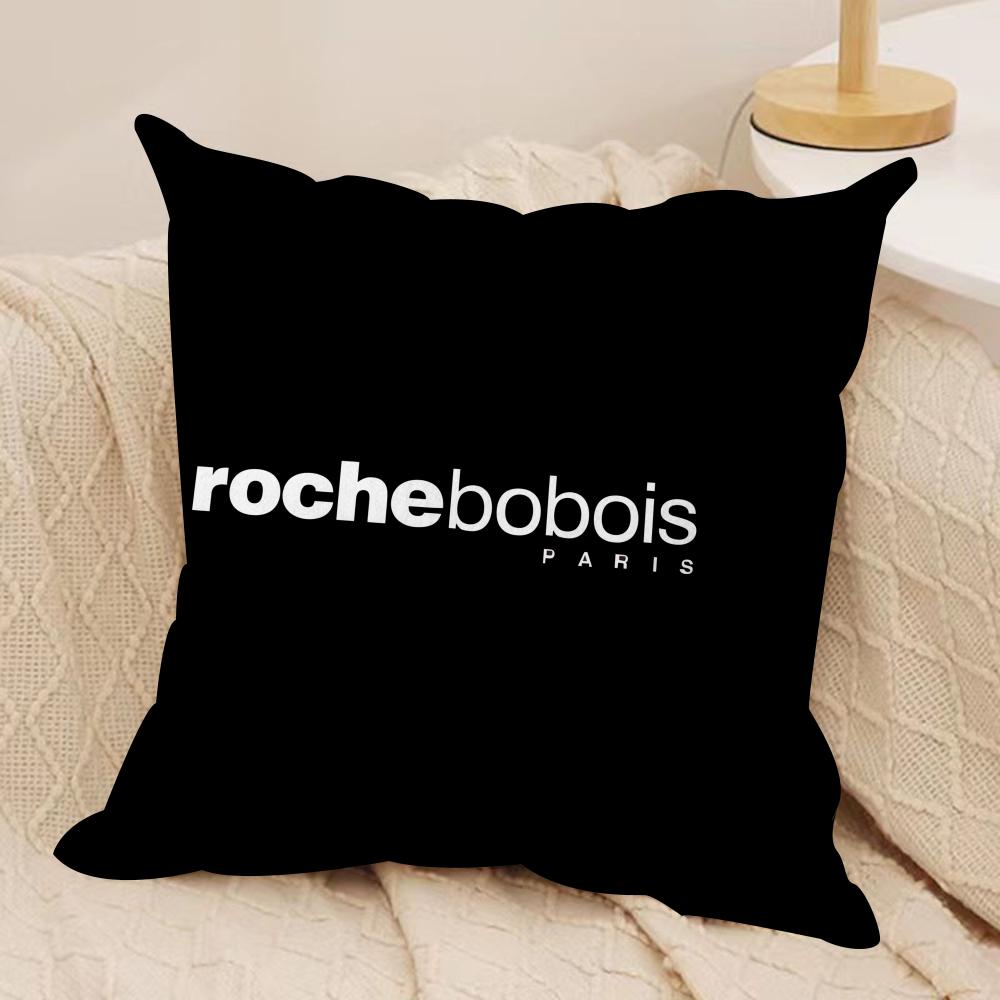 

RRoche Fashion BBobois Cushion Cover Pillowcase Ultra Soft Skin Friendly Fabric Cloud Like Comfort Concealed Zipper 30x30cm