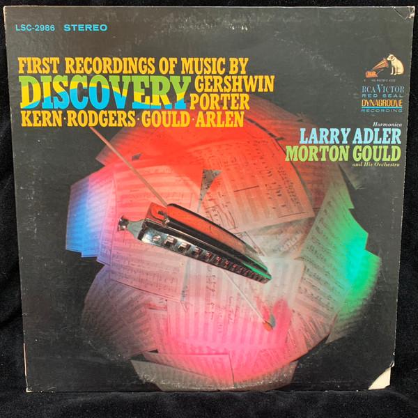 

LP Record LARRY ADLER , MORTON GOULD & HIS OR - Discovery LSC2986 RCA Victor Red US Jazz Used