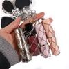 Portable Metal Net Lipstick Bag Mini Lipstick Storage Bag  Makeup Storage
