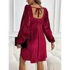 Spring And Summer New Multi-Color Casual Pure Cotton Versatile Elegant And Sexy Daily Dating Commuting Dress For Women